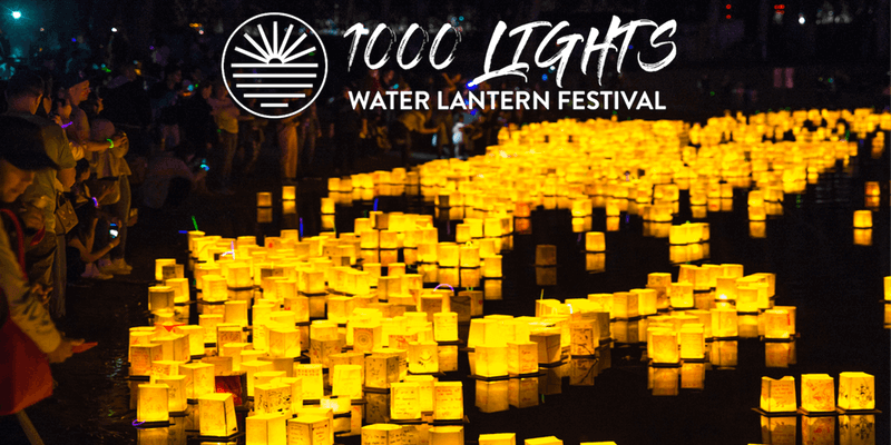 1000 Lights Water Lantern Festival 2019 Flyer