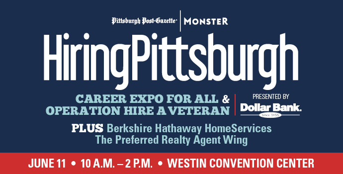 flyer for HiringPittsburgh Career Expo